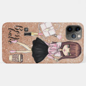 Boss babe wild en chic i pad hoesje (Achterkant (horizontaal))