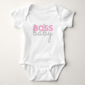 Boss Baby - Roze Romper (Voorkant)