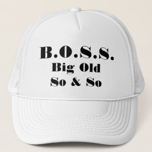 BOSS Big Old So & So Trucker Pet