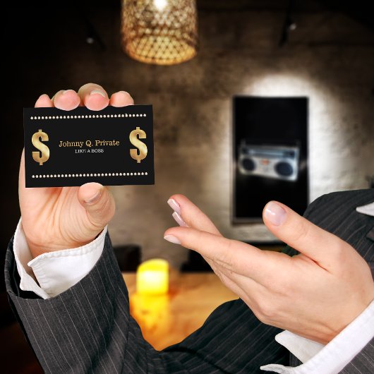 Boss Bling VIP Visitekaartje