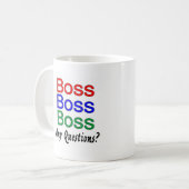 Boss Boss Boss Koffiemok (Voorkant links)