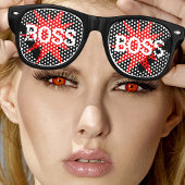 BOSS BOSS retro Shades / Fun Party Sunbril Retro Zonnebril