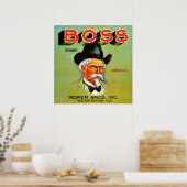 Boss Brand Poster (Keuken)