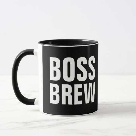 BOSS BREW Coffee Mugs Mok (Links)
