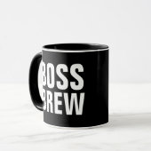 BOSS BREW Coffee Mugs Mok (Voorkant links)