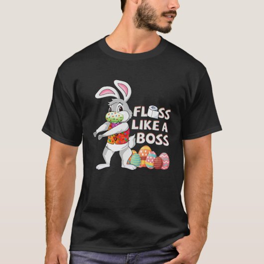 Boss Bunny Rabbi  Easter Day T-shirt (Voorkant)