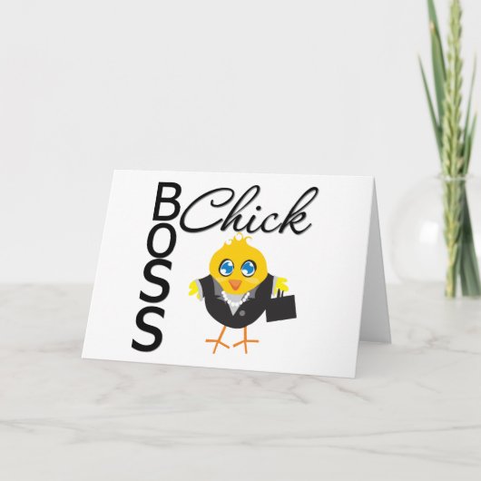 Boss Chick Kaart (Voorkant)