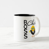 Boss Chick Tweekleurige Koffiemok (Voorkant rechts)
