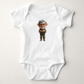 Boss Christmas Elf Baby Bodysuit (Voorkant)