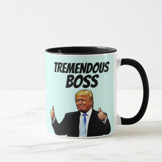 BOSS COFFEE MOK, DONALD TRUMP MOK (Rechts)