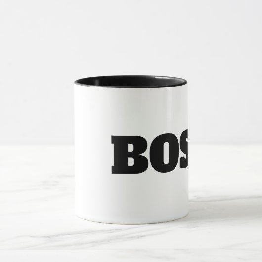 BOSS COFFEE MUGS MOK (Midden)