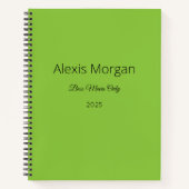 Boss Dagelijkse Planner Notitieboek (Voorkant)