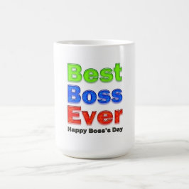 Boss Day Best Boss Ever Koffiemok