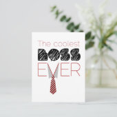 Boss Day Briefkaart (Staand voorkant)