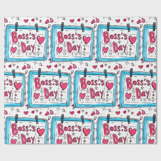 Boss Day Cadeaupapier (Vlak)