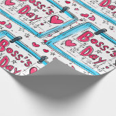 Boss Day Cadeaupapier (Hoek)