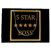 Boss Day Five Star BSS LGB Large Cadeautasje (Achterkant)