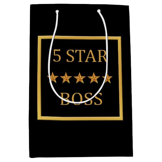 Boss Day Five Star BSS MGB Medium Cadeauzakje (Voorkant)