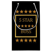 Boss Day Five Star BSS SGB Klein Cadeauzakje (Achterkant)