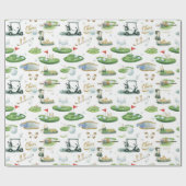 Boss Day for golfer Cadeaupapier (Vlak)