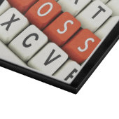 Boss Day, Red Boss in computertoetsenbord Snijplank (Hoek)