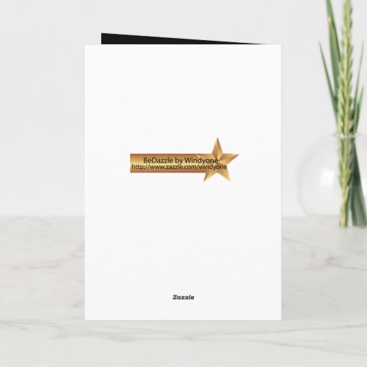 Boss Day Vijf 5-sterren Custom Wenskaart Kaart (Achterkant)