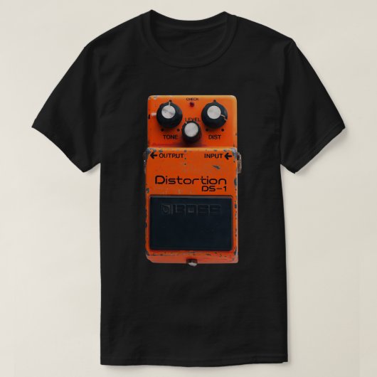 Boss DS-1 Distortion Guitar Pedal  Classic T-shirt (Design voorkant)