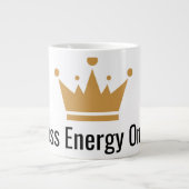 Boss Energy Only Mug Grote Koffiekop (Voorkant)