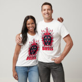Boss Energy Rood & Zwart Luxe T-Shirt (Unisex)
