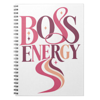 Boss Energy Roze Ombre Motivatie Notitieboek