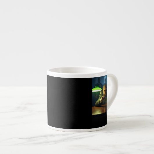 Boss espresso mug two sided kop (Voorkant rechts)