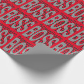 Boss Extraordinaire Cadeaupapier (Hoek)