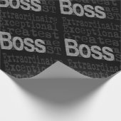 Boss Extraordinaire Cadeaupapier (Hoek)