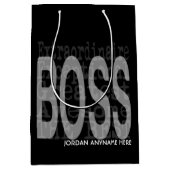 Boss Extraordinaire CUSTOM Medium Cadeauzakje (Voorkant)