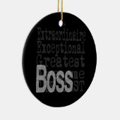 Boss Extraordinaire Keramisch Ornament (Rechts)