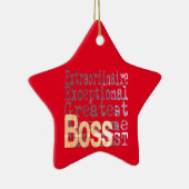 Boss Extraordinaire Keramisch Ornament (Rechts)