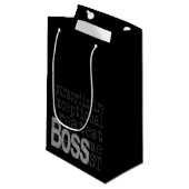 Boss Extraordinaire Klein Cadeauzakje (Voorkant Gekanteld)