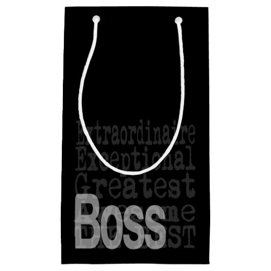 Boss Extraordinaire Klein Cadeauzakje (Voorkant)