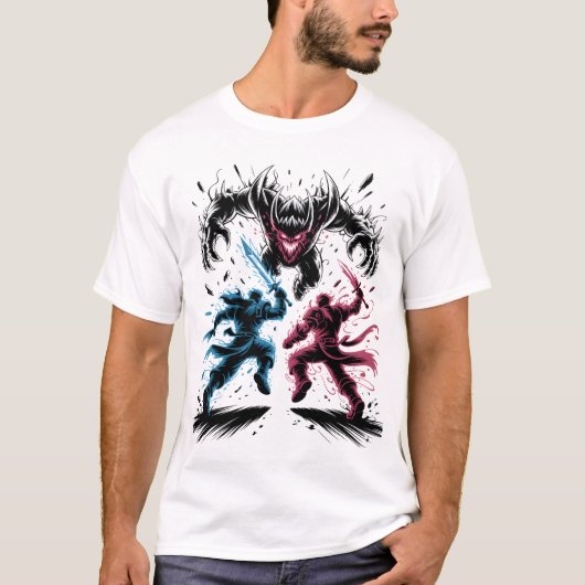 Boss Fight T-shirt (Voorkant)