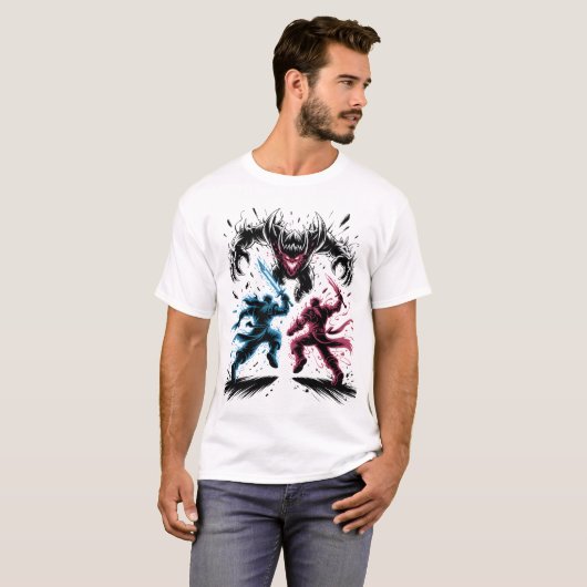 Boss Fight T-shirt (Voorkant volledig)