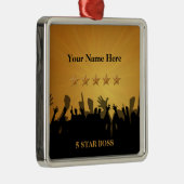 Boss Five 5 Star Gold Cheers Ornament (Rechts)