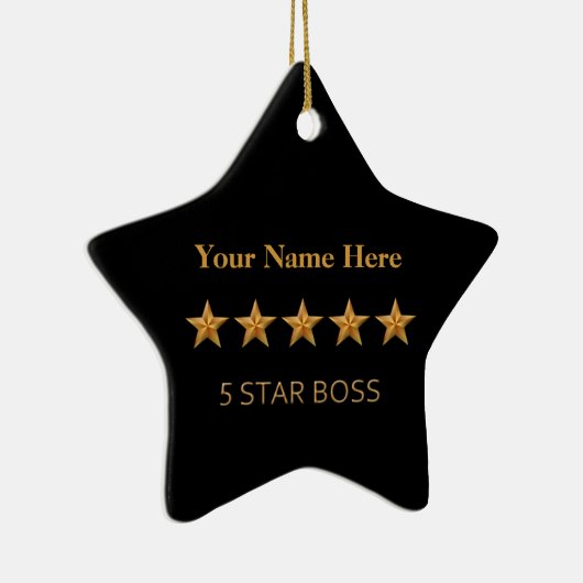 Boss Five Star Ornament (Rechts)