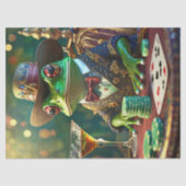 Boss Frog, kikker spelen Kaarten Tissuepapier (Voorkant)