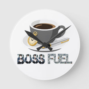 Boss Fuel Espresso, Zakhorloge Wandklok