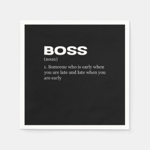 Boss Funny Definition Happy Boss Day Servet