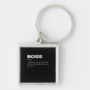 Boss Funny Definition Happy Boss Day Sleutelhanger