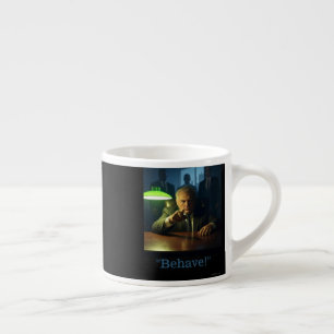 Boss gedragen linkerhand espresso mok
