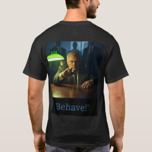 Boss gedragen mannen zwart T-shirt terug