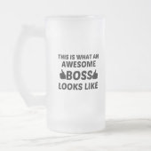 BOSS GEWELDIGE MATGLAS BIERPUL (Links)