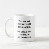 Boss Gift Mok Funny Manager Koffee Cup Boss Lady (Links)